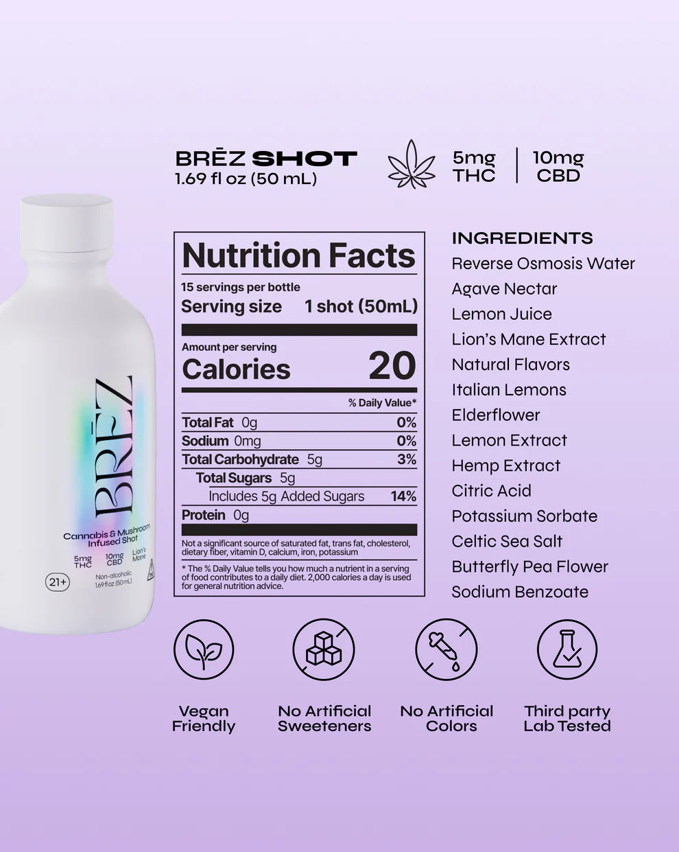 Brez THC Shot