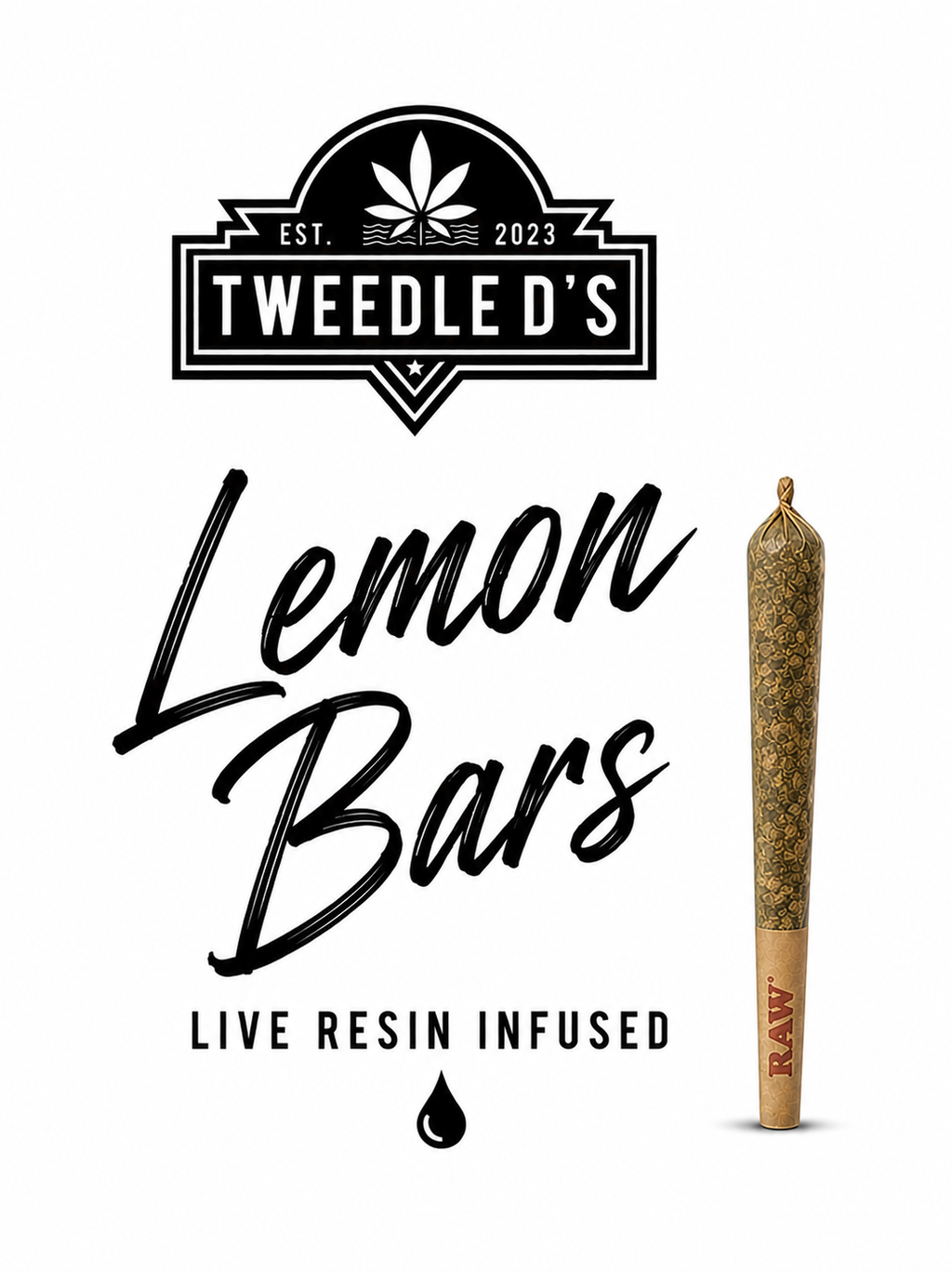 Tweedle D's Live Resin Infused THCa Pre-Rolls
