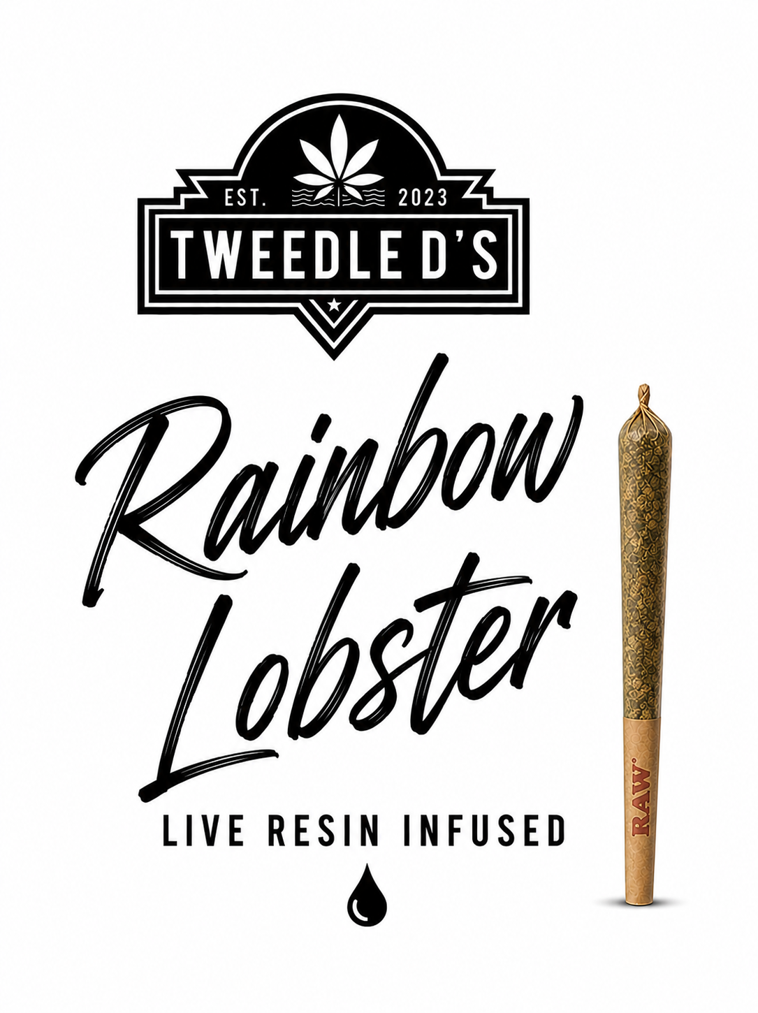 Tweedle D's Live Resin Infused THCa Pre-Rolls