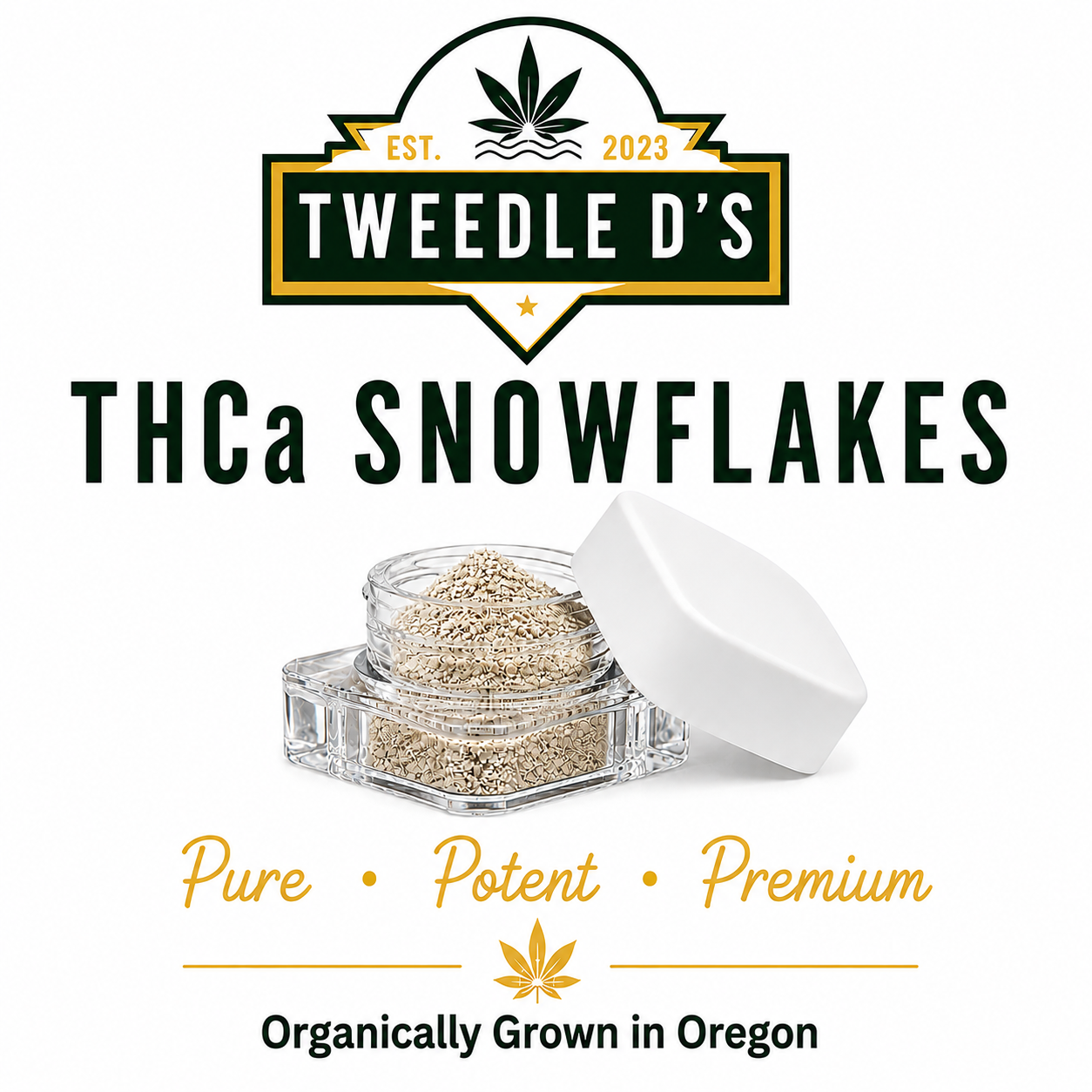 Tweedle D's THCa Snowflakes