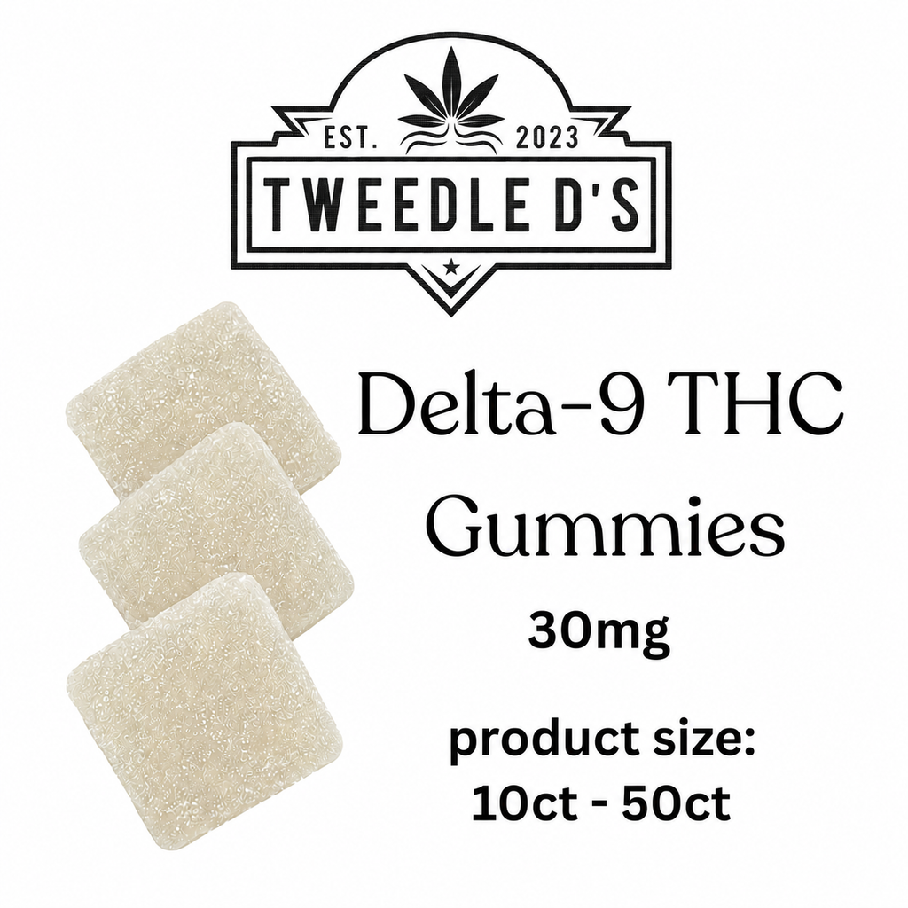 Tweedle D's Delta-9 THC Gummies 30mg
