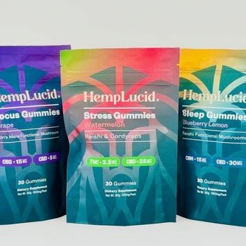 Hemp Lucid CBD + Mushroom Gummies