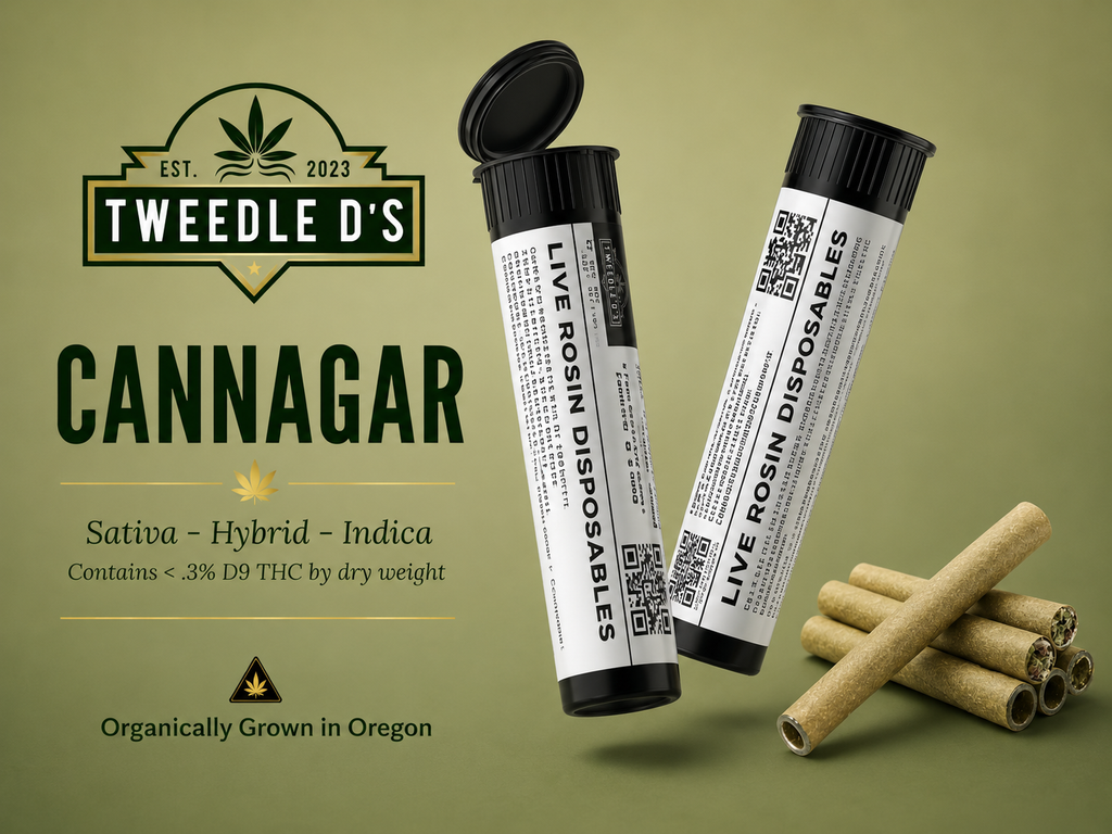 Tweedle D's 3 gram Infused Cannagar