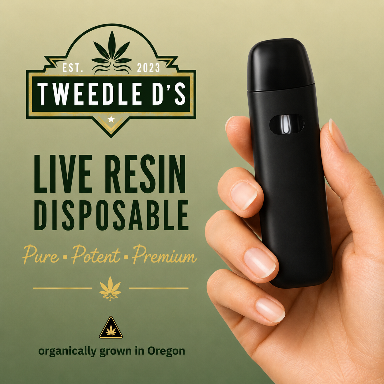 Tweedle D's LIVE RESIN Disposable