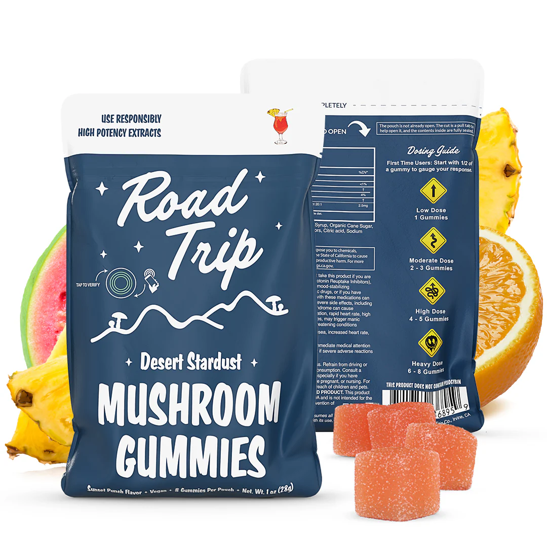 Road Trip Mushroom Gummies
