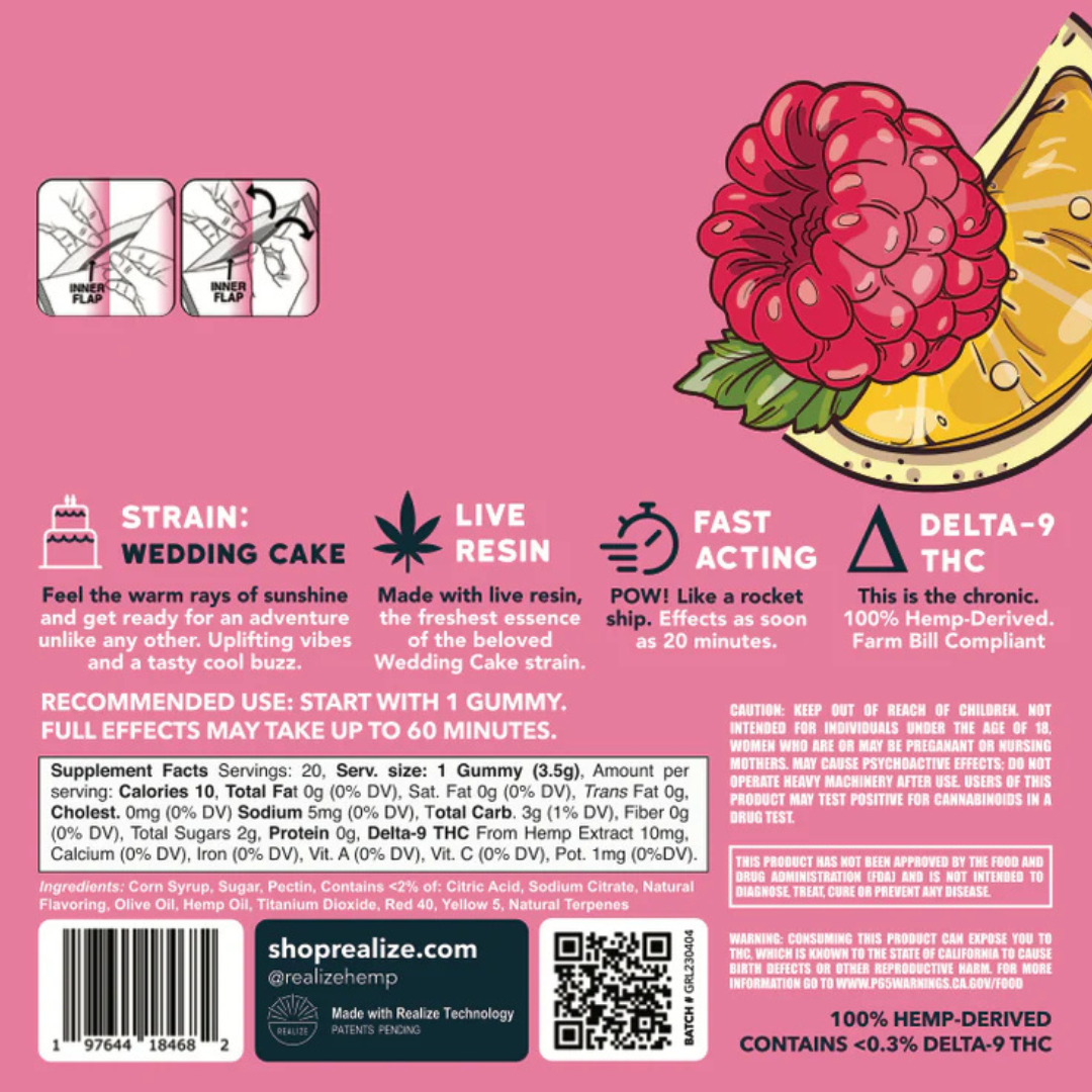 Realize Cannabis Gummies