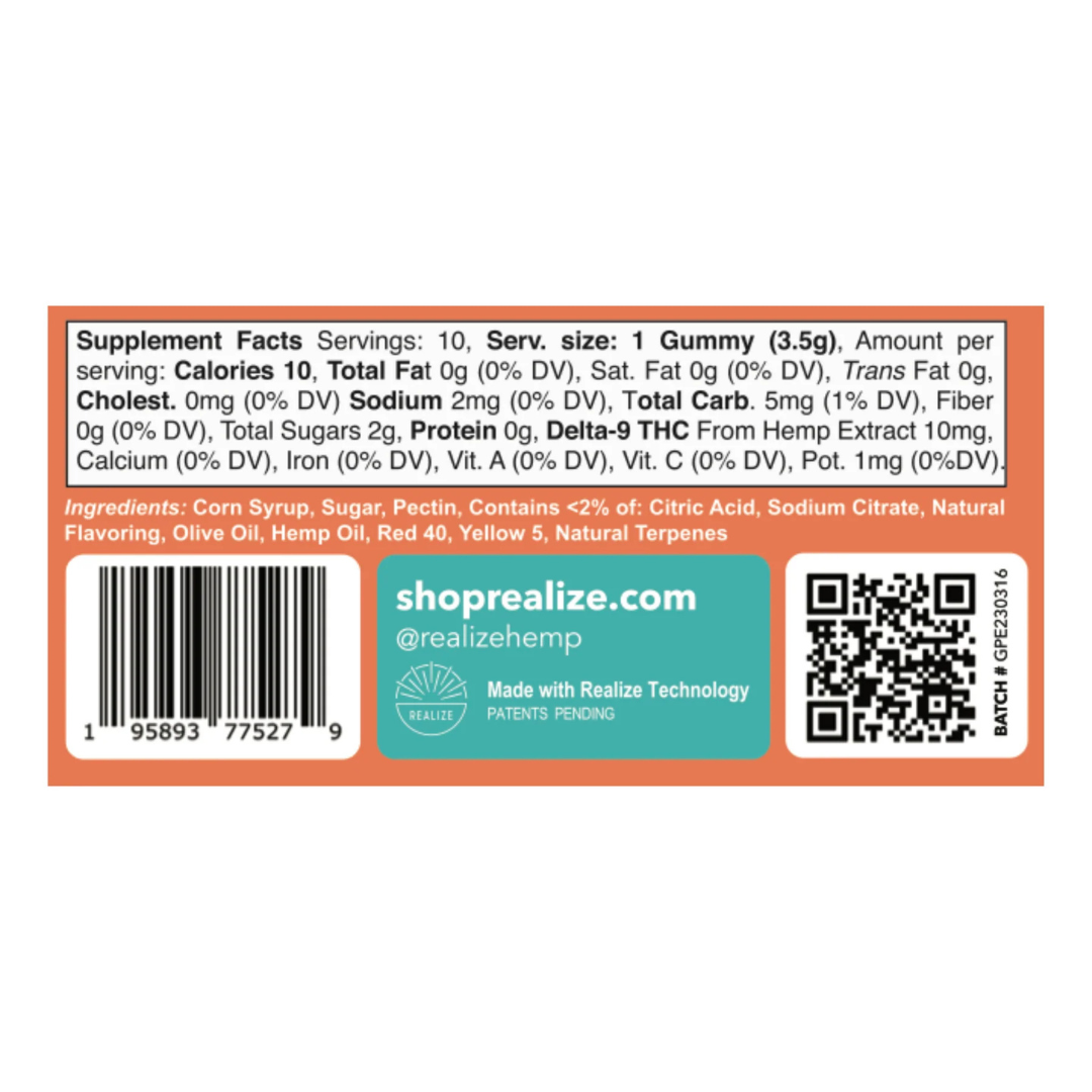 Realize Cannabis Gummies